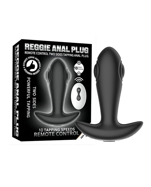 Reggie Tapping Anal Plug – Black