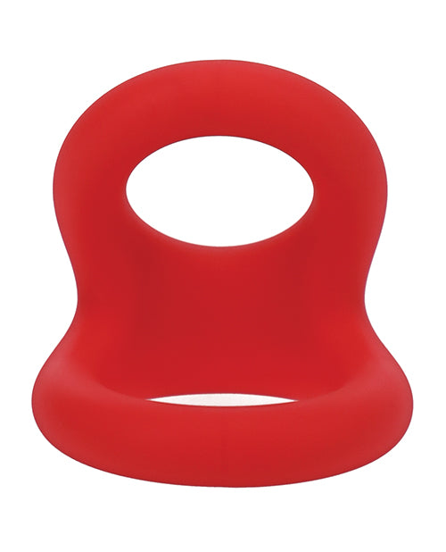 Tantus Uplift Silicone C Ring – Crimson