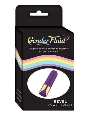 Gender Fluid Revel Power Bullet - Purple