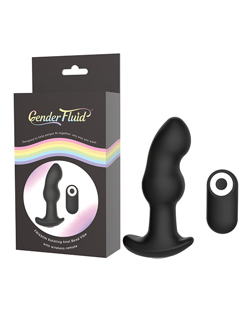 Gender Fluid Frission Anal Vibe w/Remote – Black