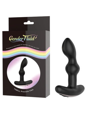 Gender Fluid Thrill Prostate Vibe - Black