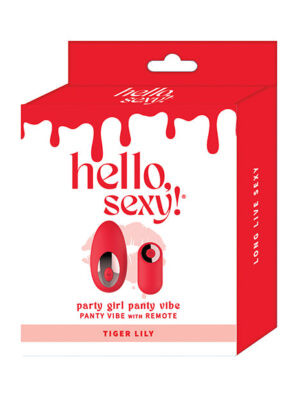 Hello Sexy! Party Girl Panty Vibe - Tiger Lily