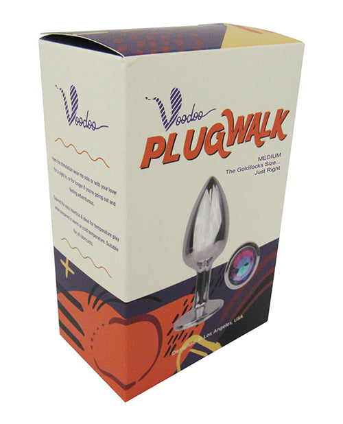 Voodoo Walk Medium Metal Plug – Silver