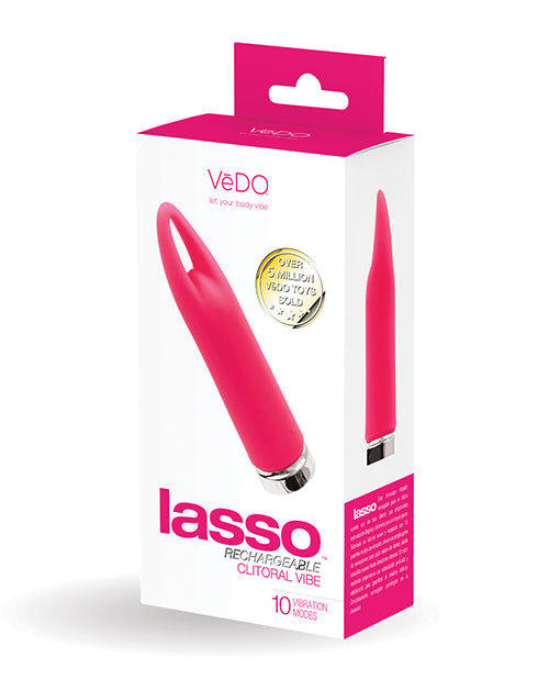 VeDO Lasso Rechargeable Bullet Vibe - Pink - Image 6