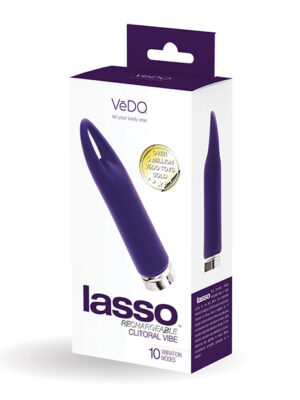 VeDO Lasso Rechargeable Bullet Vibe - Purple