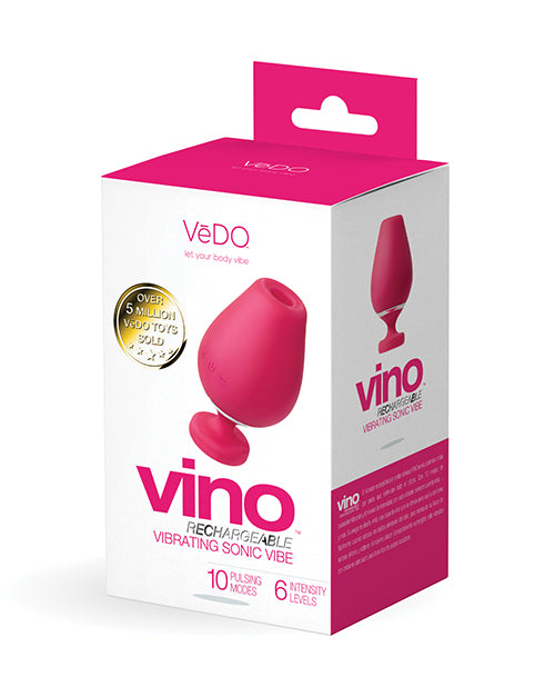 VeDO Vino Rechargeable Sonic Vibe - Pink - Image 11