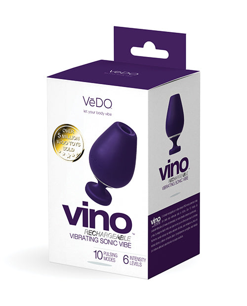 VeDO Vino Rechargeable Sonic Vibe – Purple