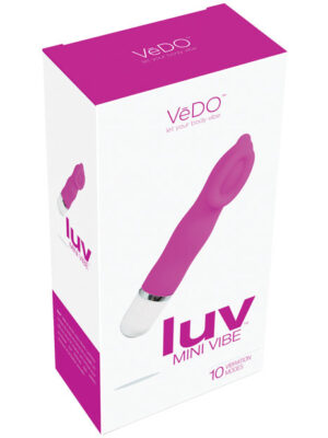 VeDO Luv Mini Vibe - Hot in Bed Pink