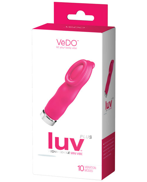 VeDO Luv Plus Rechargeable Vibe – Foxy Pink