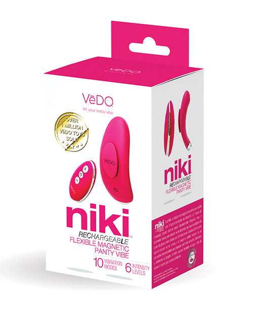 VeDO Niki Rechargeable Panty Vibe – Foxy Pink