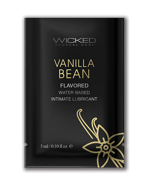 Wicked Sensual Care Waterbased Lubricant – .1 oz Vanilla Bean