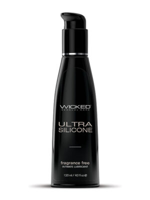 Wicked Sensual Care Ultra Silicone Based Lubricant - 4 oz Fragrance Free