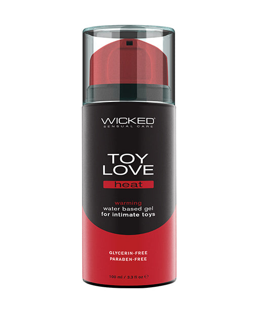 Wicked Sensual Care Toy Love Heat Water Based Warming Lubricant – 3.3 oz