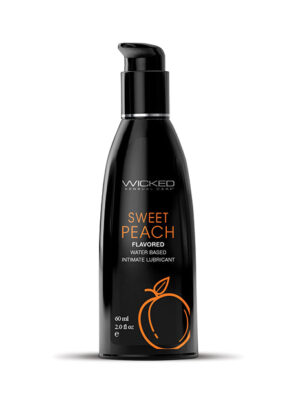 Wicked Sensual Care Waterbased Lubricant - 2 oz Sweet Peach