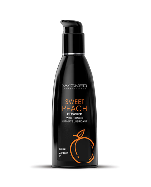 Wicked Sensual Care Waterbased Lubricant – 2 oz Sweet Peach