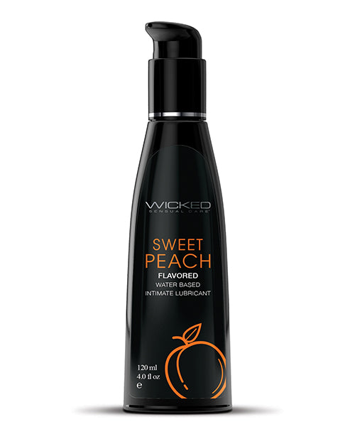 Wicked Sensual Care Waterbased Lubricant – 4 oz Sweet Peach