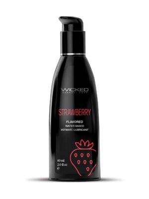 Wicked Sensual Care Water Based Lubricant - 2 oz Strawberry