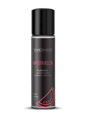 Wicked Sensual Care Aqua Water Based Lubricant - 1 oz Watermelon