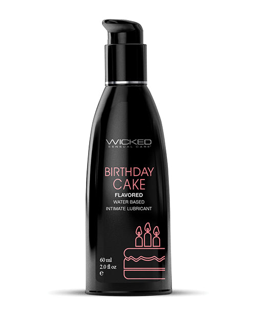 Wicked Sensual Care Water Based Lubricant – 2 oz Birthday Cake