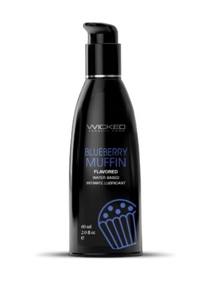 Wicked Sensual Care Water Based Lubricant - 2 oz Blueberry Muffin