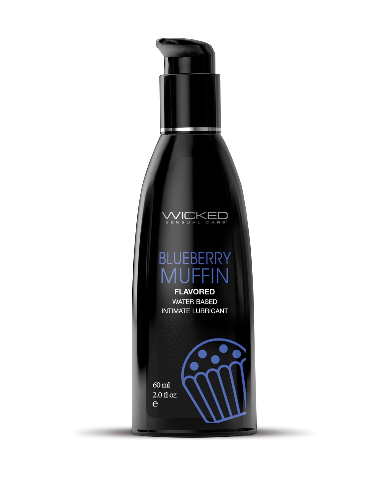 Wicked Sensual Care Water Based Lubricant – 2 oz Blueberry Muffin