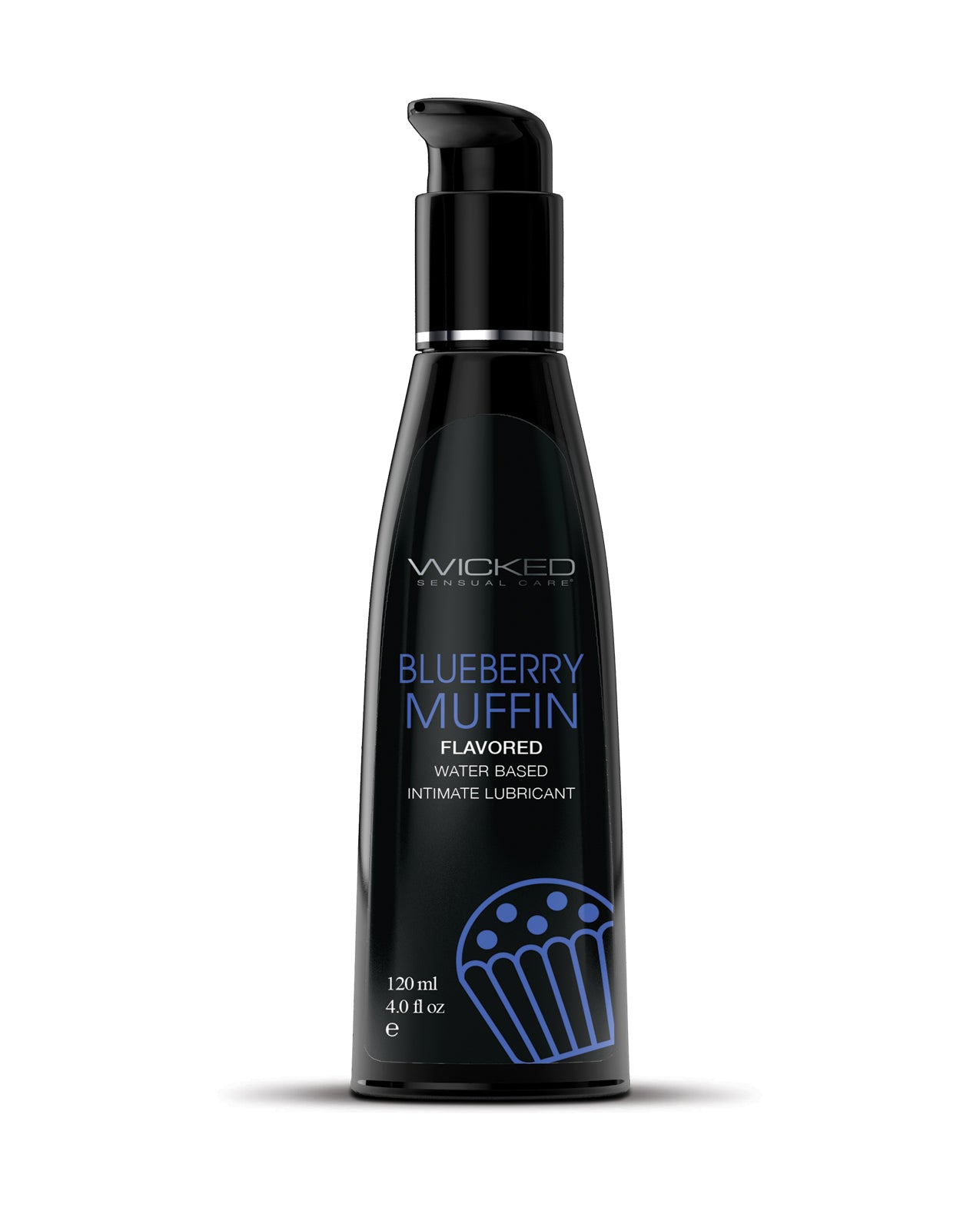 Wicked Sensual Care Water Based Lubricant – 4 oz Blueberry Muffin