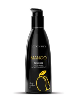 Wicked Sensual Care Water Based Lubricant - 2 oz Mango