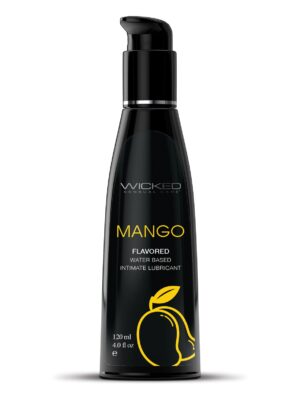 Wicked Sensual Care Water Based Lubricant - 4 oz Mango