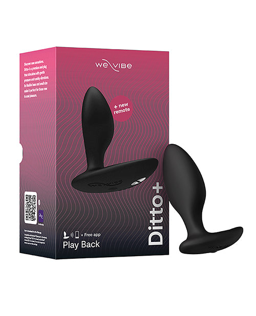 We-Vibe Ditto+ – Satin Black