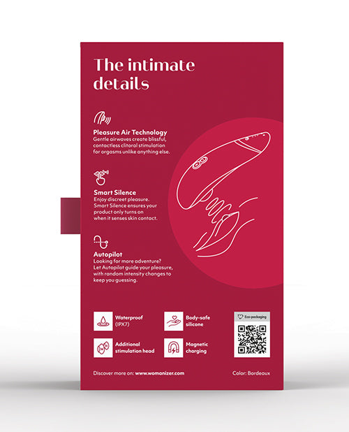 Womanizer Premium 2 – Bordeaux
