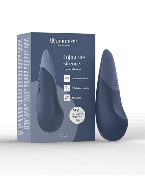 Womanizer Vibe Silent Stimulator – Dark Blue