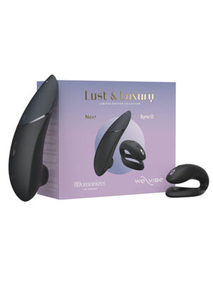 Womanizer Next / We-Vibe Sync O Lust & Luxury Collection Box - Black