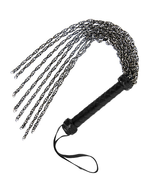 Master Series Gunmetal Chain Flogger - Image 2