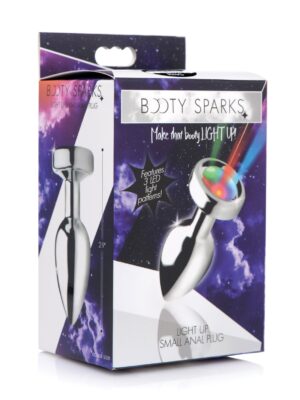 Booty Sparks Light Up Anal Plug - Small