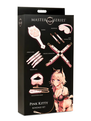 Master Series Tiger Kitty Bondage Set - Pink