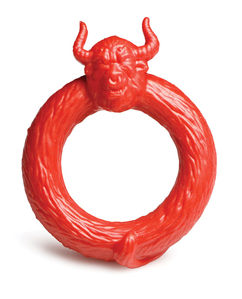 Creature Cocks Beast Mode Silicone Cock Ring - Red - Image 2