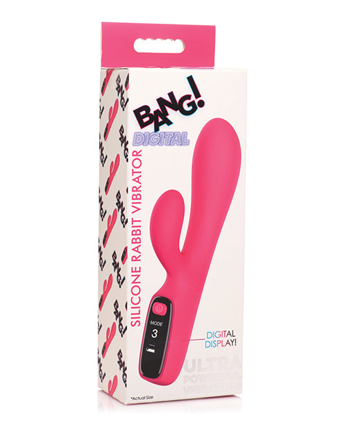 Bang! 10X Digital Rabbit Vibrator – Pink