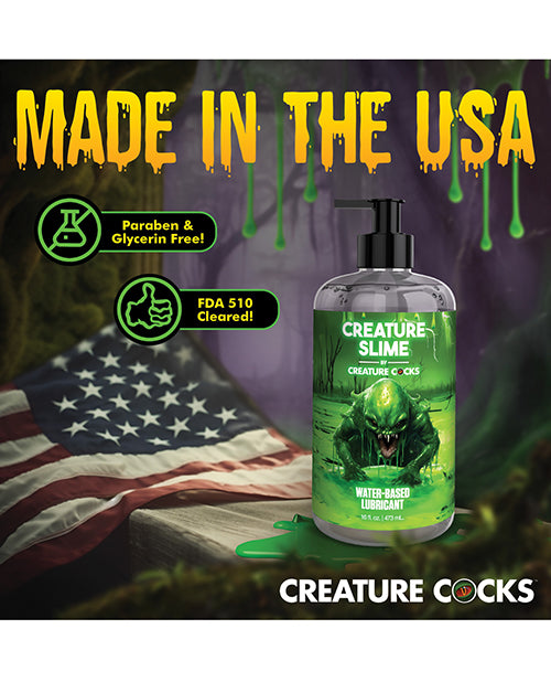 Creature Cocks - Creature Slime Water-Based Lubricant 16 oz - Image 3