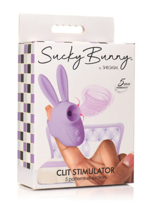 Shegasm Sucky Bunny Clit Stimulator - Purple