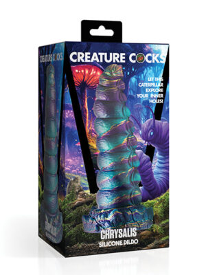 Creature Cocks Chrysalis Silicone Dildo - Multi Color