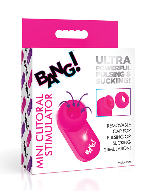 Bang! Mini Clitoral Stimulator – Pink