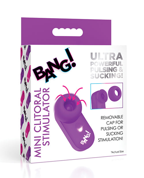 Bang! Mini Clitoral Stimulator – Purple