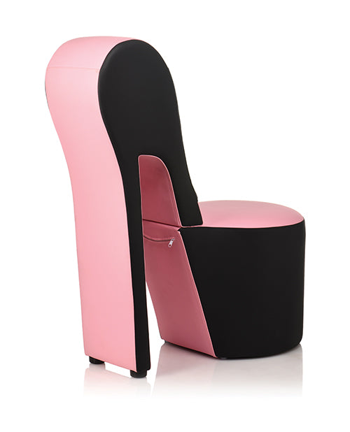 Master Series Stiletto Sex Chair – Pink/Black Drop Ship Only Freight $48