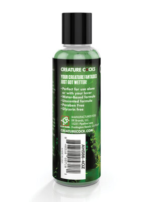 Creature Cocks - Creature Slime Green Slime Water-Based Lubricant 4 oz