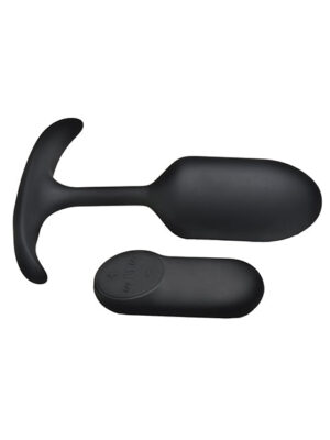 Heavy Hitters - Vibrating Weighted Silicone Anal Plug - Medium