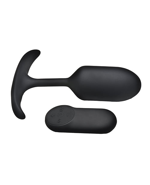 Heavy Hitters – Vibrating Weighted Silicone Anal Plug – Medium