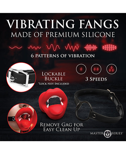 Master Series - Vampire Vibrating Mouth Gag - Image 5