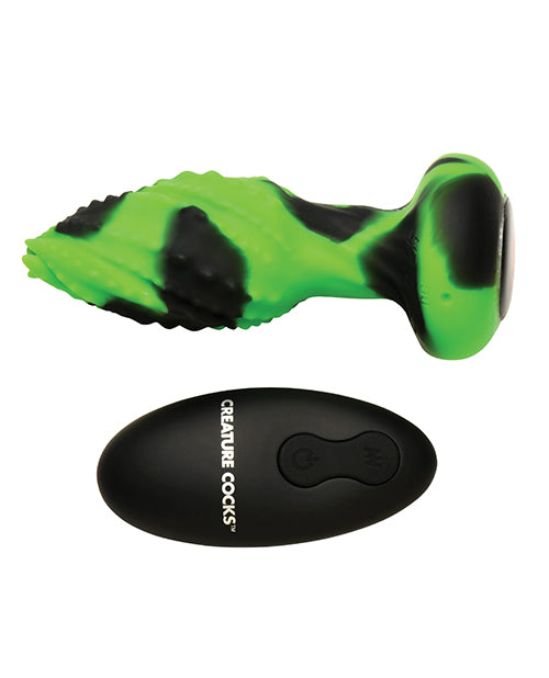 Creature Cocks - Eye of the Spawn Vibrating & Squirming Silicone Butt Plug - Image 4