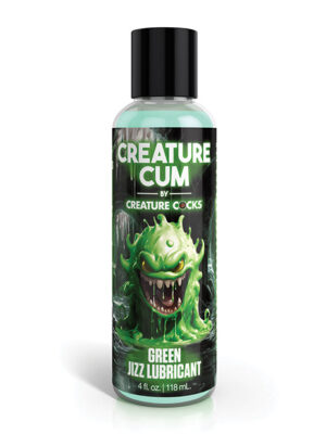 Creature Cocks - Creature Cum Green Water-Based Lubricant 4 oz