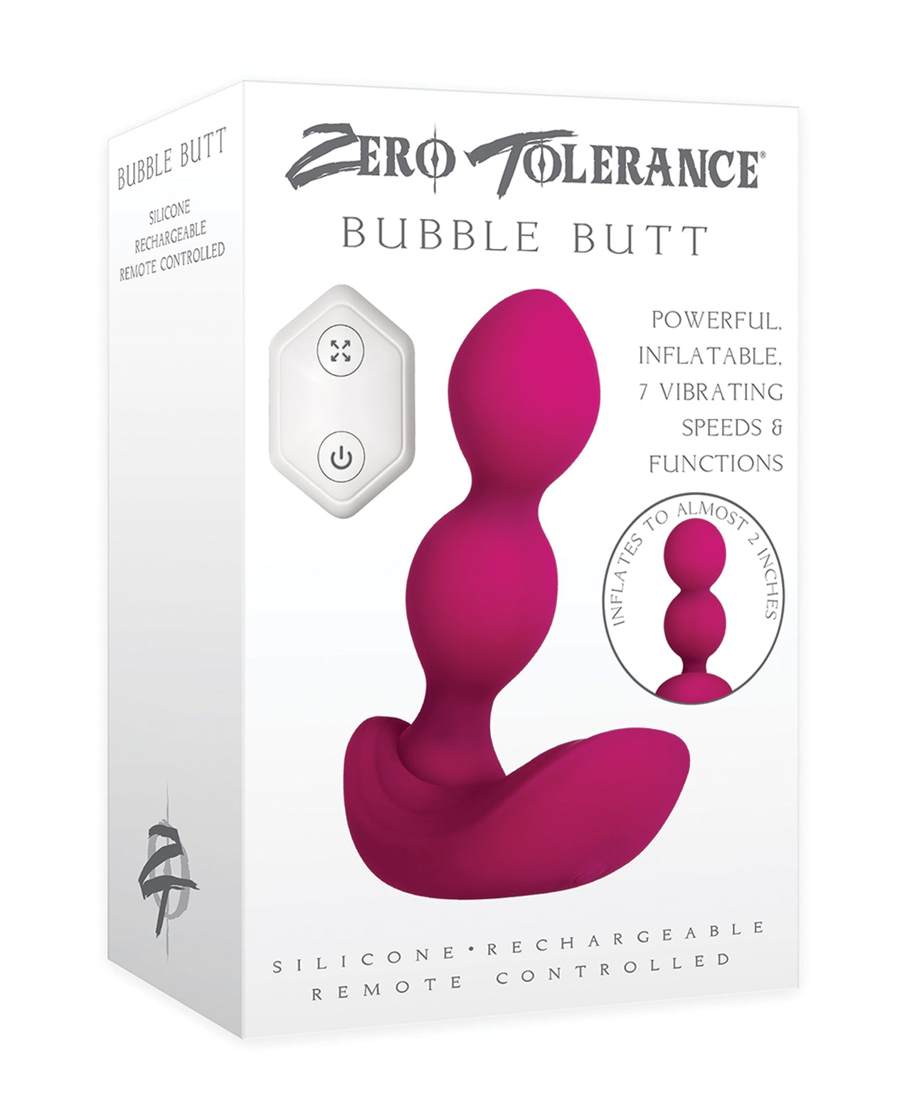 Zero Tolerance Anal Bubble Butt – Burgundy